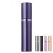 Brarios perfumed robber refilled empty travel perfume atomizer 5ml mini portable spray bottle pocket cater for on the go (J-blue) 5ml blue01