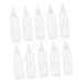 Vintorky 10st cosmetic bottle Clear squeezing bottle clear squeeze bottle make-up makeup storage make-up storage squeeze bottles hair oil bottle hair color hair color filling pp