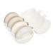 HELEVIA Travel Pods Set Pressure Operation Leakage Proof Portable Toiletries Containers for Daily Use