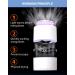 LXX Mosquito Killer Lamp Usb Powered by Uv Light Lamp Fly Killer Bionic Technology Physical Mosquito Lamp Safety Eco-Friendly No Radiation Mosquito Killer a/White/S S White - Buy Online on GoSupps.com