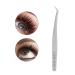 SunshineFace Stainless Steel Eyelash Extension Tweezers N-01 | Precision Tool for Perfect False Lashes | International Shipping Available - Buy Online on GoSupps.com