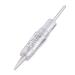 Permanent Needles Makeup Eyebrow Needles Makeup Tattoo Needles 1R/1P Permanent Pen Makeup Needle Cartridge for Eyeliner 10 Pcs/Set(EN51-1R)