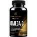 iCare Naturals - TWIN PACK Halal Omega 3 Fish Oil Supplements - 300 mg EPA/200 DHA Fish Gelatin Softgel Capsule and Gluten Free - 1000 mg - Buy Online on GoSupps.com