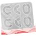 Operitacx 1pc Epoxy Resin Silicone Molds Resin Epoxy Model Wall Resin Mold Jewelry Molds Cake Mold Accessories White 15x12.3x0.7cm - Buy Online on GoSupps.com