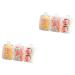 Solustrie 6 pc glasses box glasses case boxing glasses Cardboard lentil boxes for on the way glasses Case lens holder lentil holder for lentil container contact lenses bracket