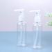 Lurrose 4-Piece Travel Bottles Set | Refillable 100ml Pump Dispenser Shampoo Donor | Ideal for Travel & Business Trips - Black & White - Buy Online on GoSupps.com