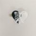 amangul Gothic Alloy Duckbill Hair Clip Acrylic Heart Hair Barrettes Halloween Ponytail Decor -Slip Cosplay Hair Side Clips - Buy Online on GoSupps.com