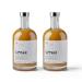 GIMBER Organic Ginger Concentrate 2x700 ml (1.4L) | 100% organic non-alcoholic drink made with ginger, lemon and spices