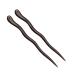 Frcolor Hair Sticks Handmade Natural Black Sandalwood Hair Chopsticks Retro Hairpin (2Pcs)