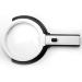 Magnifiers Folding Portable Desktop Repair Magnifier 6 Times 10 Times Large Mirror with LED Lights - Buy Online on GoSupps.com