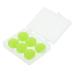 ULTECHNOVO 3 Pairs Silicone Silicone for Noise Reduction for Travel Silicone Swimming to Sleep Man Small