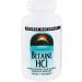 Source Naturals Betaine HCL 650 mg - 180 Tablets for Digestive Support - Buy Online on GoSupps.com