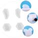 STOBOK 12 Pcs Pendant Mold Silicone Molds Keychain Pendant Epoxy Mold Jewel Silicone Mold Accessories Gem Whitex3pcs 5.5X3CMx3pcs - Buy Online on GoSupps.com