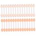 NOLITOY 30pcs Eyeshadow Brush Makeup Brush Eye Shadow Sponge Applicator Eye Shadow Applicator Miss