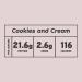Amfit Nutrition Whey Protein Powder Cookies & Cream 1 kg - 33 Servings - Buy Online on GoSupps.com
