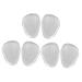 Gatuida 3 Pairs Magnetic Floor mat Replaceable Half pad Replaceable Foot Pads Foot Pads Gel high Heel Metatarsal Pads forefeet Pads Supplies Barber Jackets for Women Girl Accessories
