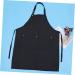 Beatifufu 1pc Apron for Kitchen Grilling Aprons Hairdresser Smock Cafe Apron Bbq Apron Barber Apron Chef Bibs Oil Cape Cooking Apron Color Capes Uniform Work Perm Dyeing - Buy Online on GoSupps.com
