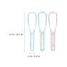 3-Pack Tongue Scrapers for Bad Breath - Effective Tongue Cleaning Tools for Fresh Breath - Buy Online on GoSupps.com