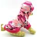 Smalllee Lucky Store Camouflage Hooded Shirt for Small Dogs | Chihuahua & Puppy Clothing | Pink Camo T-Shirt for Cats & Yorkshire Terriers (XS Mini-X) - Buy Online on GoSupps.com