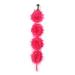 Zerodis Floral Schnuller Clip holder pacifier chain anti -losing for babies small children infants newborn child care (pink) pacifier