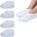 Dry Feet Healing Socks for Men and Women 4 Pair Lotion Moisturizing Socks Spa Overnight Absorbing for Dry Cracked Feet