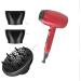 2300W Powerful Quick Drying Salon Professional Hair Dryer Compact Anti-frizz Ionic Household Hairdryer with Styling Nozzle and Diffuser Powerful AC Motor 2 Speed and 3 Heat Setting Red Small Gift - Buy Online on GoSupps.com