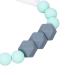 Colorful Silicone Teething Necklace: Safe and Comfortable Infant Teething Toy - Buy Online on GoSupps.com