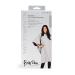 Betty Dain Reversi Reversible Coloring/Styling Cape - 50 x 60 Inches, Snap Closure, Chemical Proof Finish - Silver/Black - Buy Online on GoSupps.com