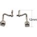 SBTRKT 10 Sets Eyeglass Nose Pad Arm with Screws - Durable Eyeglass Accessories (Color A) for Comfortable Fit - International Shipping - Buy Online on GoSupps.com