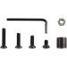 JIALITTE Quick Detach Swivels Stud Mount Base Adapter Kit - Includes Screws, Nut, and Wrench - Buy Online on GoSupps.com