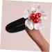 FOMIYES hair accessories hair rope hair ties for women pearl hair tie Premium Hair Scrunchies Multi- scarves for women Petal Hair Tie the flowers Synthetic Shell Flower Resin ponytail Miss - Buy Online on GoSupps.com