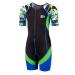 Beco-Sealife wetsuit children short warming swimming suit children from 2 mm scr-neoprene neoprene shorty children with UPF 50+ UV-neoprene suit for boys & girls blue/green 128