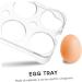 CORHAD 2pcs Egg Brackets Fridge Eggs Refrigerator Egg Holder Egg Stands Egg Racks Ceramics Container - Buy Online on GoSupps.com