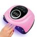 248W UV LED Nail Lamp LED Gel Light for Nails Gel Polish with 60 LED Beads Nail Light 4 Timer Auto Sensor LCD Touch Screen UV Nail Lamp Professional UV Light Nail Dryer for Salon Home Use