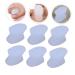 8pcs Hallux Valgus Separator Thumb Splint Nail Protector Set - Silicone Cushion for Big Toe, Hammer Toe, Bunion Relief - Foot Yoga Brace for Night Support - Buy Online on GoSupps.com
