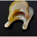 SH-CHEN White Buffalo Horn Plate Scraping Board Body General Shaving Artifact Female Meridian Lymphatic Detoxification U Line Eye Acupuncture Scraping Fine Texture Accessories - Buy Online on GoSupps.com