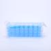 2x Daily Monthly Pill Box Organizer for Vitamins & Medication - 32 Compartments, Easy Open Design - Blue - Buy Online on GoSupps.com