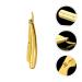 Lurrose Engraved Razor Holder - Manual Galvanized Handle for Bortschneider Straight Razor & Shaver - Rustproof Steel Stylish Gold Finish | International Shipping - Buy Online on GoSupps.com
