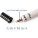 Ergonomic Joint Protectors for Pool Cue, 5/16 X 18 Size - 2 Sets | AB Earth - Buy Online on GoSupps.com