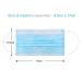50 Count Disposable Face Protection 3-Ply - Triple Ply Dust Filter for General Use - Pollution Health Face Protective PPE - Buy Online on GoSupps.com
