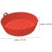 LABRIMP 2pcs Fryer Pan Silicone Baking Pans Air Fryer Rotisserie Airfryer Basket for Oven Non Stick Supplies - Buy Online on GoSupps.com