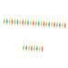 Frcolor 32 pieces Small crocodile toothbrushes Training toothbrush massage tools crocodilotic brushes Children's toothbrushes decorative tools training tools manual stick pp child