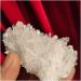 Natural Crystal Rough for 1pcs 350g Natural Beautiful White Cluster Specimen Quartz Crystal - Buy Online on GoSupps.com