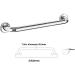 Safety Grab Bar Showers Bathroom Grab Bar Grab Rails Wall Mounted Polished Finish-Slip Safety Support Rail erly Disabled Handrails/58Cm - Buy Online on GoSupps.com