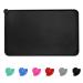 Moacc feed mats for dogs cats food base pad silicone feed mats slipproof and waterproof for dog cat black 54x38cm tall black