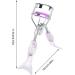 Uhngw Eyelash Curlers for Makeup | Small Fish Tail Shape Eye Curler with Comb Teeth Portable Makeup Supplies Beautiful Ergonomic Eyelash Tools for Eye-Opening Lifted Lashes A4 Chrome Plated With Purple Comb Purple Mermaid - Buy Online on GoSupps.com