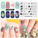 KADS Nail Art Stamping plate Nail Template Nail Art Design Tool Nail DIY Design Image Plate (SU003) - Buy Online on GoSupps.com