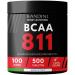 BANDINI BCAA 8 1 1 branched -chain amino acids (500 tablets): Leucin isolucin valin + vitamin B1 & B6 |Pre Post Workout - Supplements for Muscle Building |High dose laboratory test lactose -free