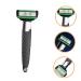 Hemoton Men's Razor Shaver Set - Professional Barber Mustache & Eyebrow Trimmer | Double Edge Safety Shaving Tool - Buy Online on GoSupps.com
