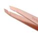 Rose Gold Tweezerman Slanted Tweezer Model No. 1256-RGR - Precision Beauty Tool - Buy Online on GoSupps.com